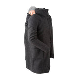 Mamalila Hooded Babywearing Coat Vienna - Anthracite